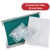 REXEL CRYSTALFILE GREEN FOOLSCAP SUSPENSION FILES V BASE - PACK OF 50 - 1 to 5