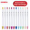 Zebra Clickart Ballpoint Retractable Bullet Tip Pen for Journaling & Drawing