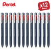 Pentel iZee 4 Colours Retractable Ballpoint Pens, Standard - Single Pen