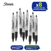 Sharpie Twin Tip - Pack of 8