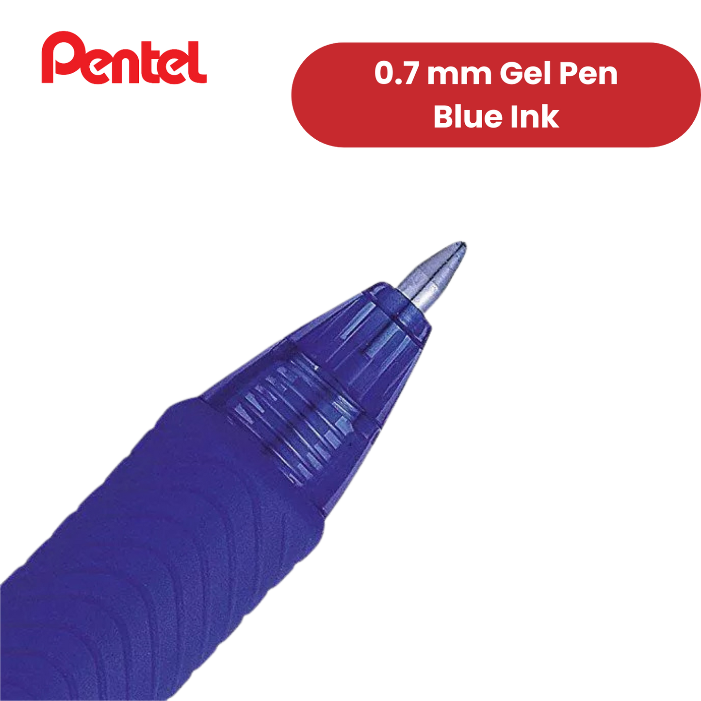 Pentel EnerGel X BL107 - Pack of 12 - Blue