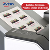 Avery L4782-20 Self Adhesive Name Badges, 240 Per Pack 75 x 40 mm - 1 to 5