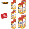 BIC CRISTAL MEDIUM BALL POINT PEN RED - BOX OF 50 - 1 to 5 Packs