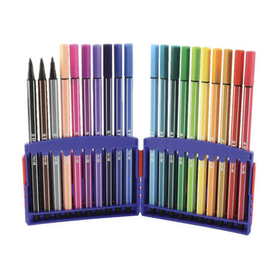 Stabilo Pen 68 Fibre Tip Pen (Assorted) Pack of 20