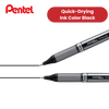 PENTEL ENERGEL METAL TIP ROLLERBALL BLK - Pack of 12 - 1 to 5 Packs