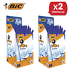 BIC CRISTAL SOFTBALL POINT BLUE - PACK OF 50