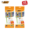 BIC Matic Combo Mechanical Pencils (Value Pack of 8, Plus 2 Free)