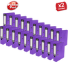 Pukka Brights Lever Arch Files - Purple - Box of 10 - Pack of 1 to 5