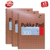 Pukka A4 300 page Metallic jotta - Lined Pack of 1