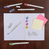 Zebra Mildliner Brush Highlighter - 5Pcs Dual Tip Pen, Assorted Colour Brush Pens for Colouring Book