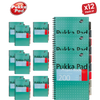 Pukka Pad White B5 Project Book 200 Pages Wirebound Project Book, Ruled/Margin