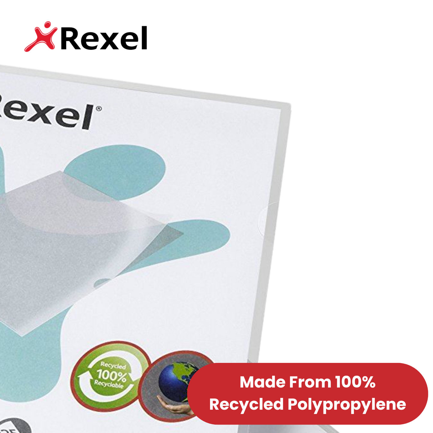 Rexel Ecodesk (A4) L Folders Pack of 25 Folders - 1 to 5 Packs