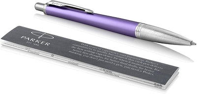 PARKER URBAN PREMIUM VIOLET BALLPOINT MEDIUM NIB BLUE INK