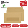 Blake Purely Everyday 89 x 152 mm 70 gsm Wallet Gummed Window Envelopes - 1000