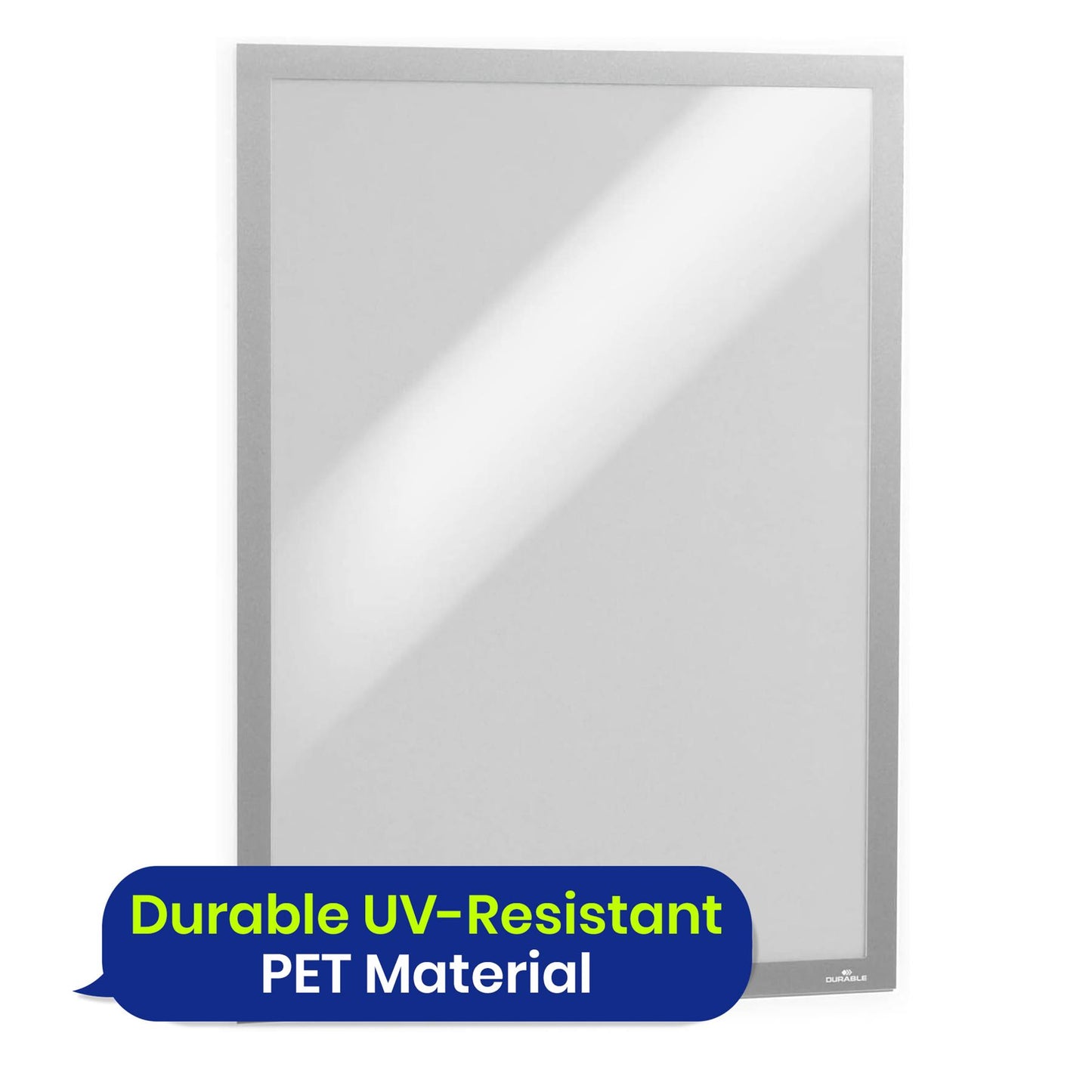 Durable DURAFRAME A2 Self-Adhesive Magnetic Poster Frame Black