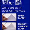 PACK OF 3 A4 OXFORD TOUCH CARD NOTEPAD REFILL - ASSORTED COLOURS