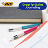 BIC 4 Colours Extra-Comfort Grip - Medium Point (1.0 mm) - Box of 12