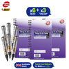 BIC Permanent Markers Set for Clear Task Notes 6x and Pukka Pad for Writing 3x, Daily Planning Items