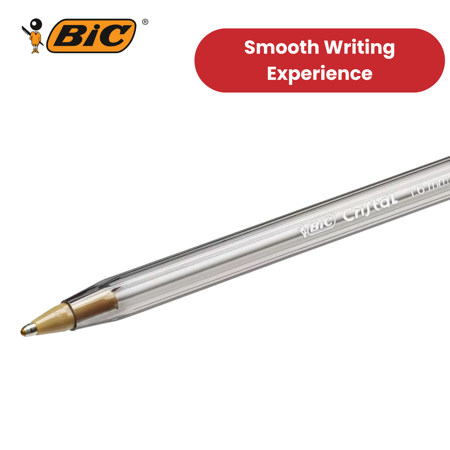 Bic Cristal Fun Ball Pen � Purple - Pack of 1