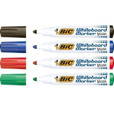 BIC VELLEDA MARKER 1701 ASSORTED - PACK OF 48 - 1 to 5 Packs