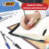 BIC Cristal Original Ballpoint Pens Medium Point (1.0 mm) Blue, Pouch of 8 - 1-5