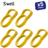 S'well Traveler Handle Silicone Bottle Grip Carry Accessory, Yellow