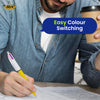 Daily Pukka Notepads 3 Packs With Bic 4 Colour Pens Pack Of 9 & Bic 2300 Permanent Markers Pack Of 2