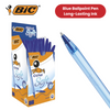 BIC CRISTAL SOFTBALL POINT BLUE - PACK OF 50