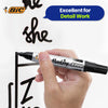 Bic 2000 Permanent Black Bullet Tip Marker (Pack of 12) 820915
