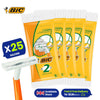 Bic 2 Sensitive Razors - Pack of 25 Razors