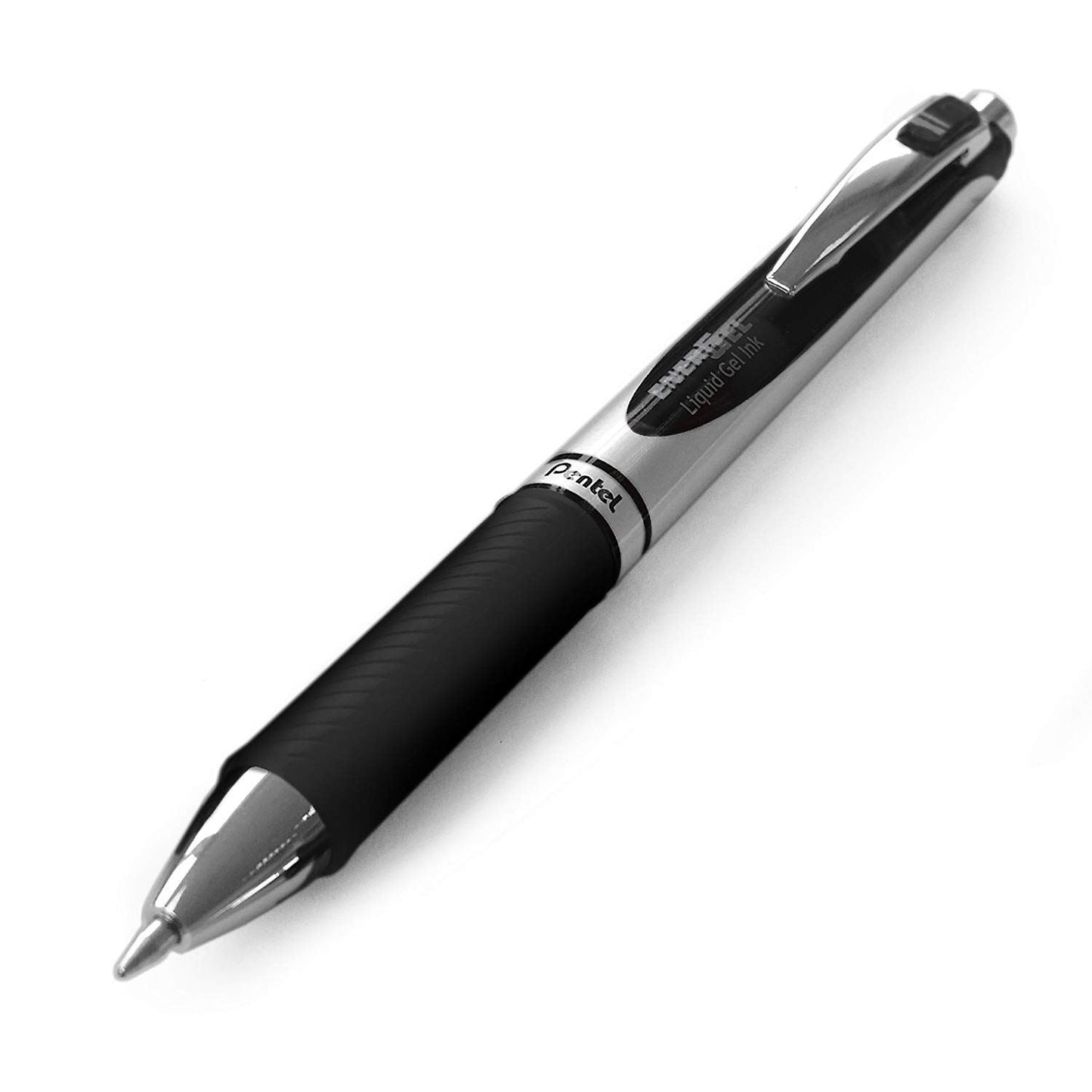 Pentel Energel XM Retractable Gel Pen with 0.7 mm Tip, Black, Pack of 1 (BL77-AO)