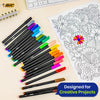 BIC Intensity Felt Tip Pens 24 Pack Fine Nib Washable Vibrant Ink