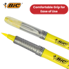 Bic Flex Highlighters Fluorescent Yellow - Pack of 12