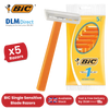 BiC Single Blade Sensitive Razors for Sensitive Skin, Everyday Use - Pack of 5