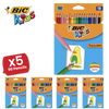 BIC Kids Tropicolors 2 Colouring Pencils Assorted - Pack of 18 - 1 to 5 Packs