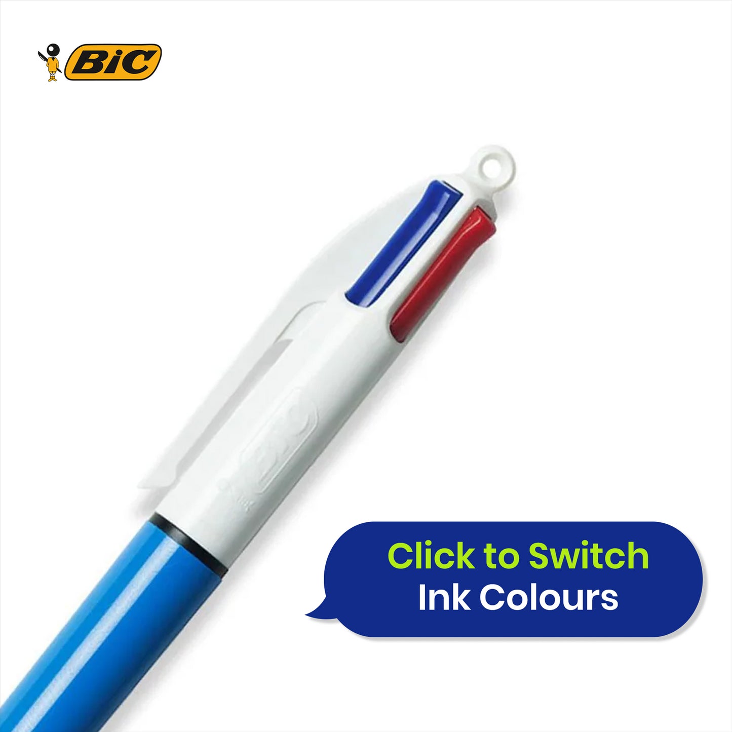 BIC Ballpoint Pen Refills Medium Point Ink Cartridges Biro Refill for Gel Rollerball Fountain Pens for Office School Home