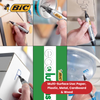 Bic 2000 Permanent Black Bullet Tip Marker - 3 Single Pens