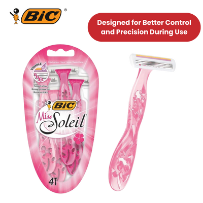 Bic Miss Soleil Shavers 4  - 1 Pack