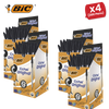 BIC CRISTAL MEDIUM BALL POINT PEN BLACK - BOX OF 50 - 1 to 5 Packs