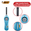BIC Mega Standard Utility Lighter Blue & Black - Box of 10