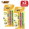 BIC Highlighters XL Assorted Fluorescent Colours 3 Pack