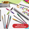 Bic Cristal Fun Ball Pen � Turquoise - Pack of 1