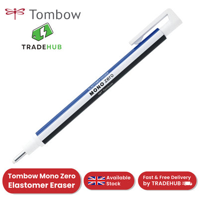 Tombow Eraser MONO Zero Round Tip 23mm Diam Refillable Pack of 1 - 1 to 36 Packs