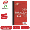 Pukka Pad Duplicate Ruled Book With Carbon 216mm x 130mm - Single