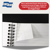 Europa Splash A5 Notepad Wirebound 160 Pages 80gsm FSC Paper Ruled Punched