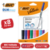 Bic Velleda 1741 Whiteboard Drywipe Assorted Marker - Pack of 8 - 1 to 5 Packs