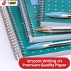 Pukka Pad A4 Jotta Book 3 Pack with BIC Cristal Fun Turquoise Pens 20 Pack 1.6mm