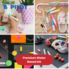 Pilot Pintor Fine 6-Color Set - Black, White, Blue, Red, Green, Yellow Markers