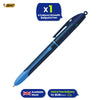 BIC 4-Colour Smooth Pens Medium Points for Office & Home