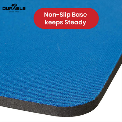 Durable Mouse Pad - Blue Smooth Surface, Lightweight & Non Slip Mouse Mat for Home, Office & Desk